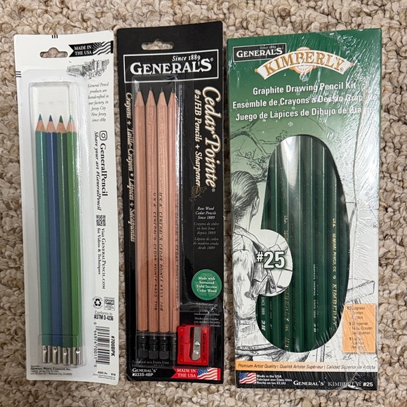 General's Colored & Graphite Drawing Set - Picture 4 of 7